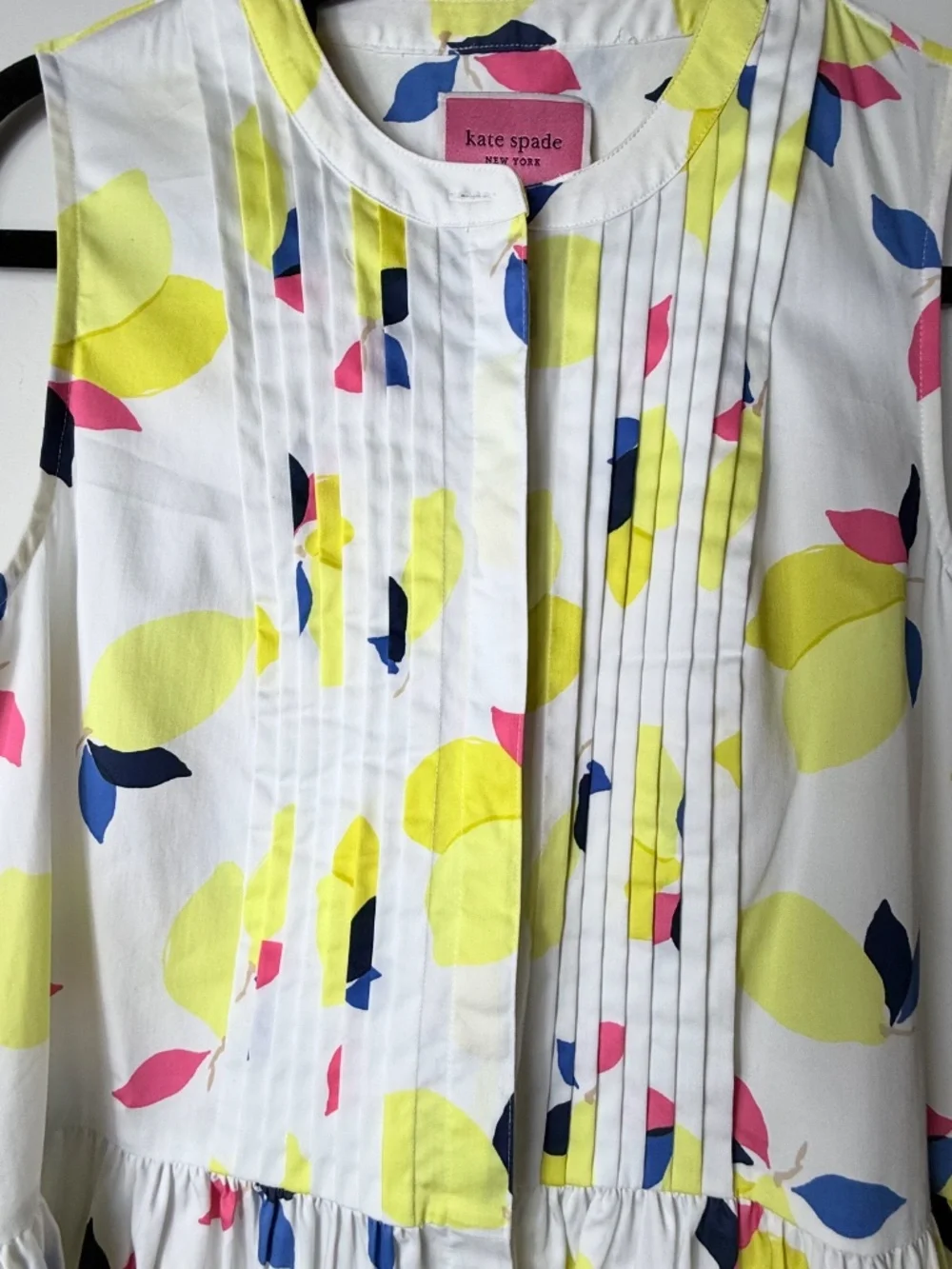 Kate Spade‎ Lemon Zest Sleeveless Dress Size Medium NWT (0)